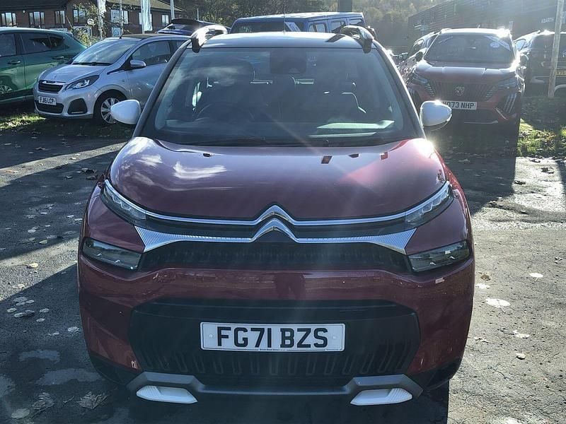 Red Used 2021 Citroën C3 Aircross PureTech SUV | £12,995 (Good price) - Image 1/4