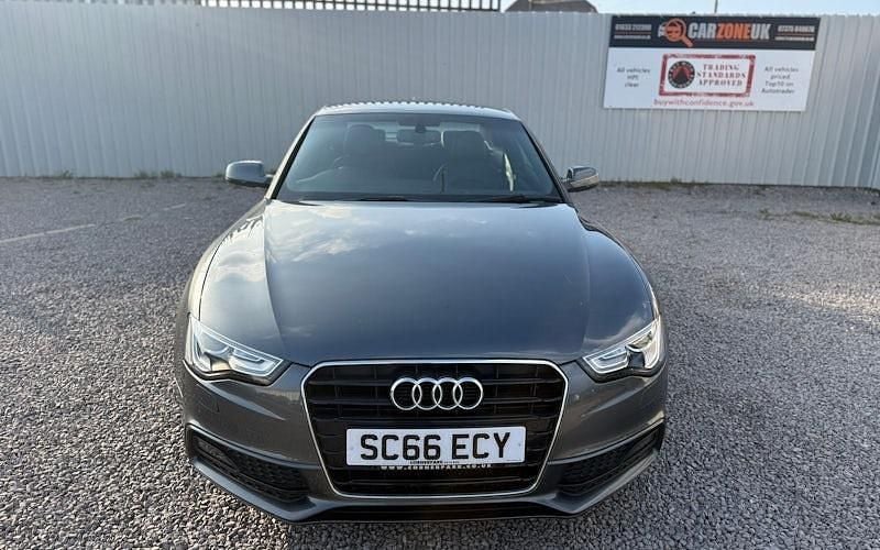 Used Audi A5 S-Line 190 HP (139 kW) 2016 Grey Coupe