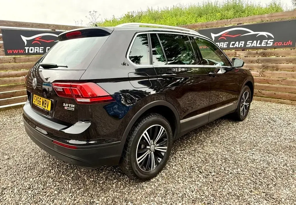 Used VW Tiguan SE 150 HP (110 kW) 2016 Black SUV