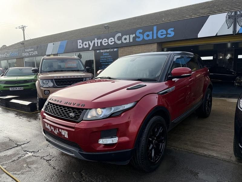 Used Land Rover Range Rover evoque Pure 190 HP (139 kW) 2013 Red SUV