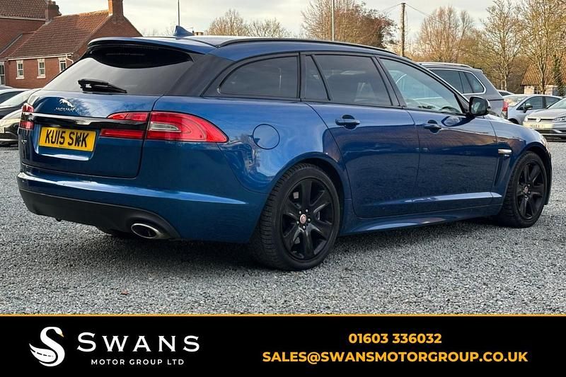 Used Jaguar XF R-Sport 2015 Blue Estate