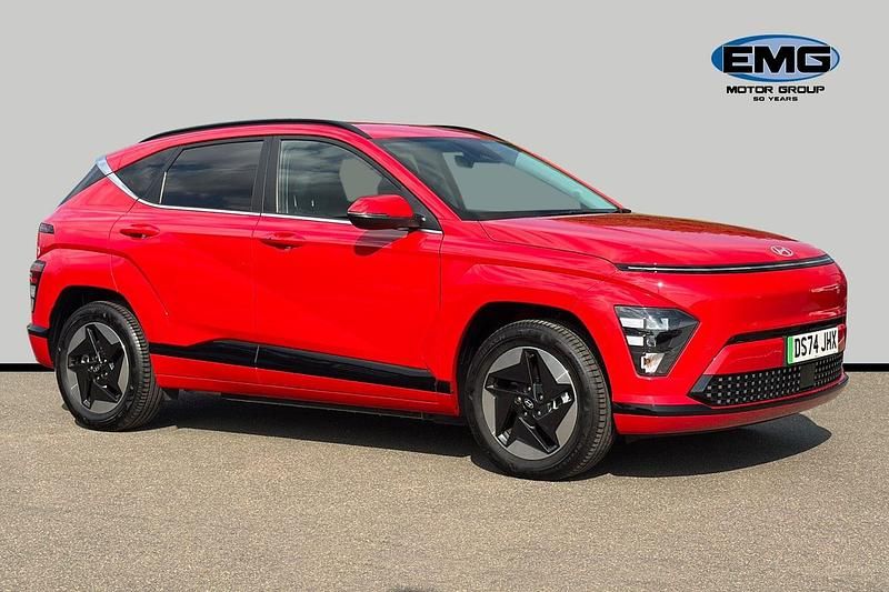 Red Used 2024 Hyundai Kona Advanced SUV | £21,695 (Expensive) - Image 1/3