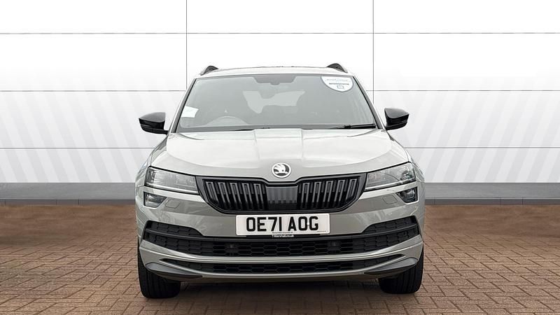Used Skoda Karoq SportLine 150 HP (110 kW) 2021 Grey SUV