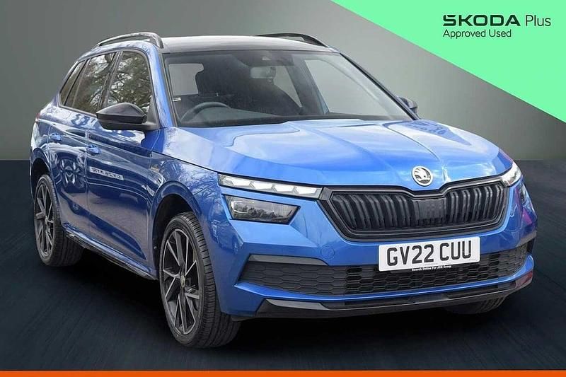Used Skoda 110 R Monte Carlo 81 HP (59 kW) 2022 Race blue metallic Estate