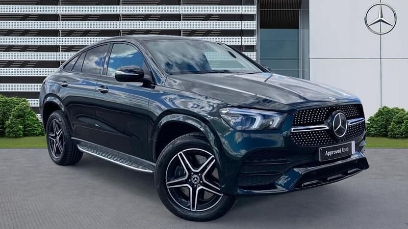 Green Used 2023 Mercedes GLE400 AMG Line Premium Plus Coupe | £57,324 (Fair price) - Image 1/3