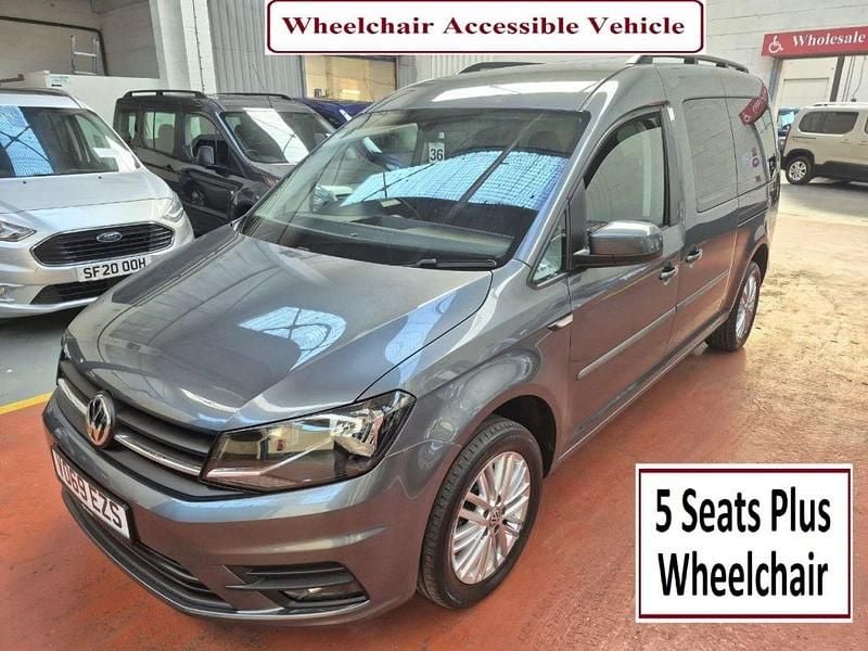 Grey Used 2019 VW Caddy Maxi Life Life MPV | £15,495 (Fair price) - Image 1/4