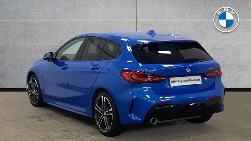 Used BMW 118 M Sport 134 HP (98 kW) 2023 Blue Hatchback