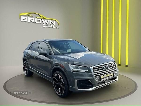 Grey Used 2019 Audi Q2 S-Line SUV | £13,995 (Expensive) - Image 1/4