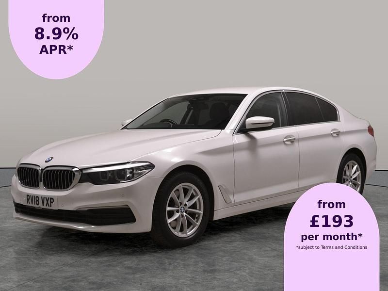 White Used 2018 BMW 520 Comfort Edition Sedan | £11,504 (Super price) - Image 1/2