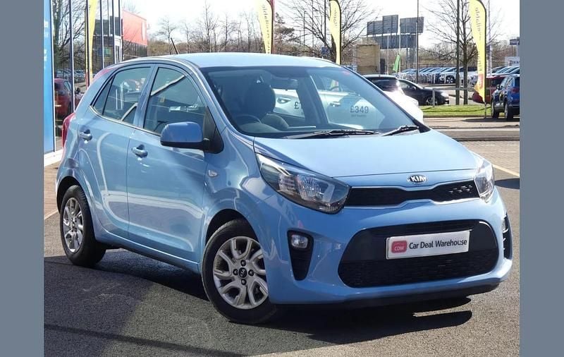 Used Kia Picanto 65 HP (47 kW) 2020 Blue Hatchback