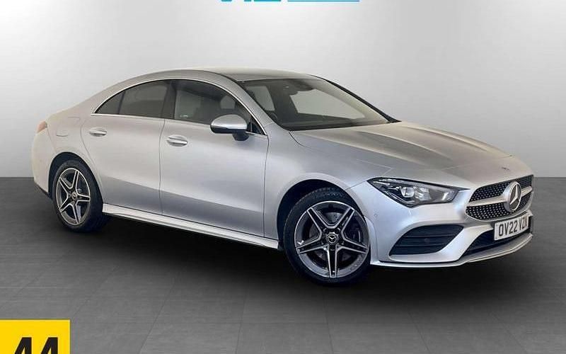 Used Mercedes CLA250e AMG line 218 HP (160 kW) 2022 Silver Sedan