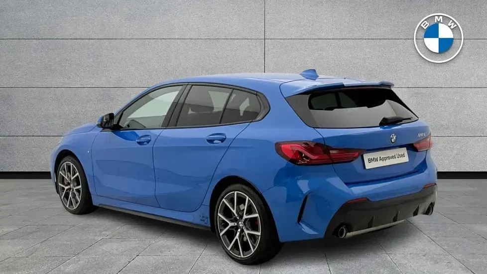 Used BMW 128 Shadowline 261 HP (191 kW) 2023 Blue Hatchback