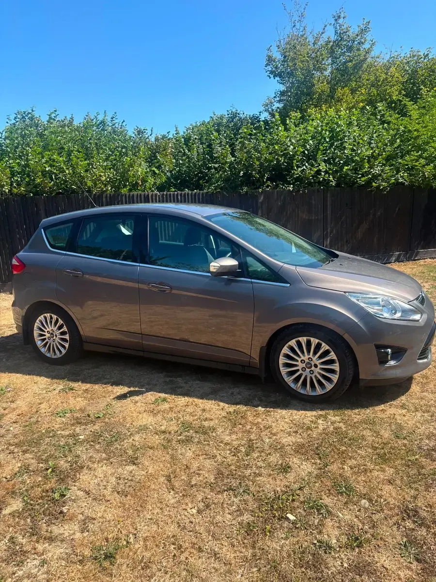 Used Ford C-MAX Titanium 125 HP (91 kW) 2014 Brown MPV