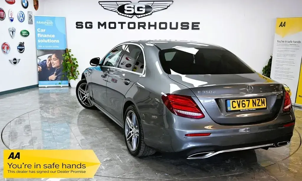 Used Mercedes E350 AMG line 2017 Grey Sedan