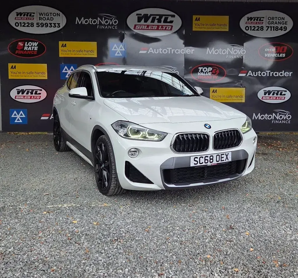 Used BMW X2 M Sport 190 HP (139 kW) 2018 White SUV
