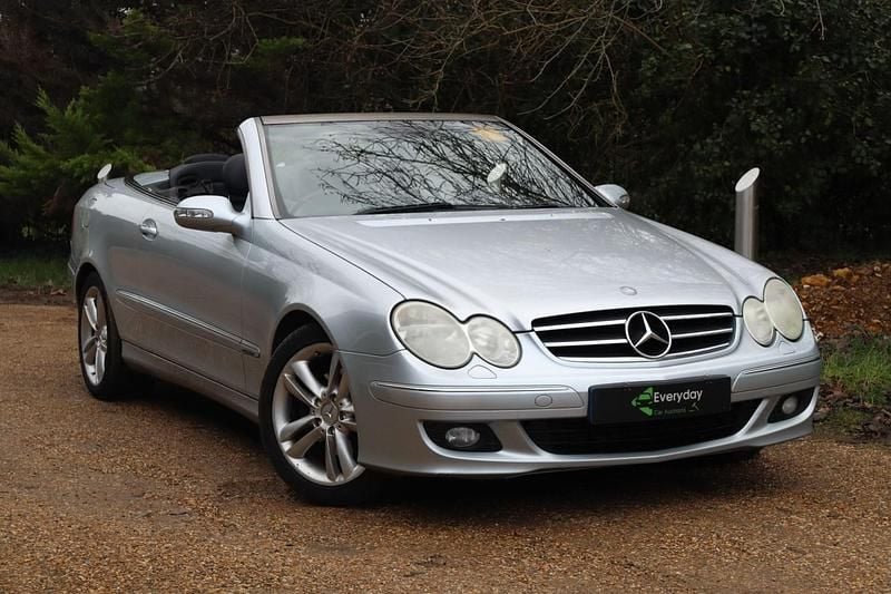 Used Mercedes CLK200 Avantgarde 2006 Silver Cabriolet