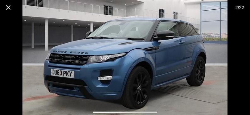Blue Used 2013 Land Rover Range Rover evoque Dynamic Coupe | £10,493 (Fair price) - Image 1/1