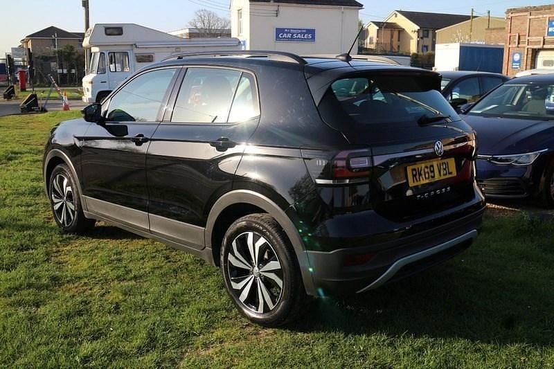 Used VW T-Cross SE 115 HP (84 kW) 2019 Black SUV