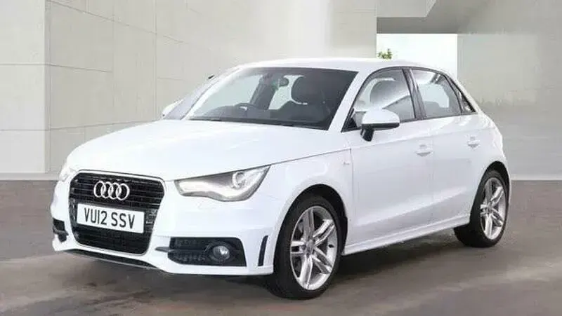 Used Audi A1 Sportback S-Line 2012 White Hatchback