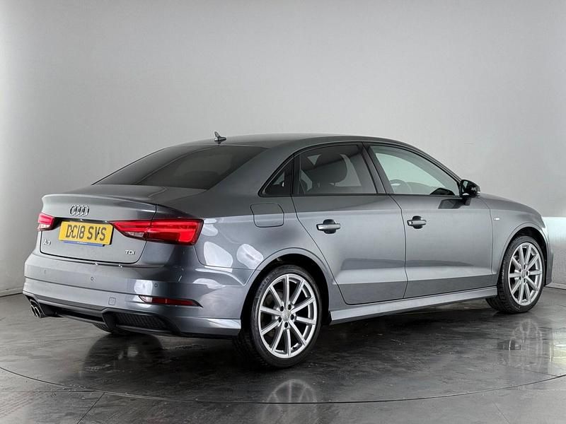 Used Audi A3 Black Edition 184 HP (135 kW) 2018 Grey Sedan
