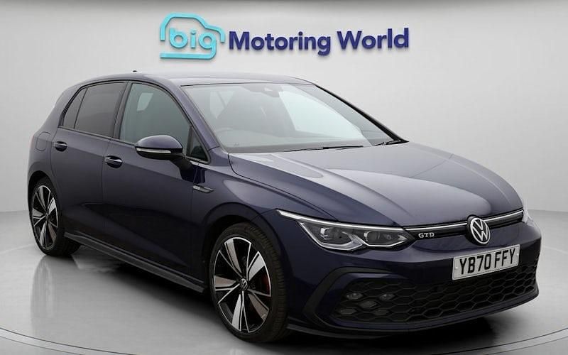 Used 2023 VW Golf VIII GTD Hatchback | £19,900 (Good price) - Image 1/4