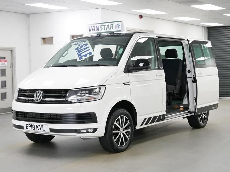 Used VW Transporter 150 HP (110 kW) 2018 White Van