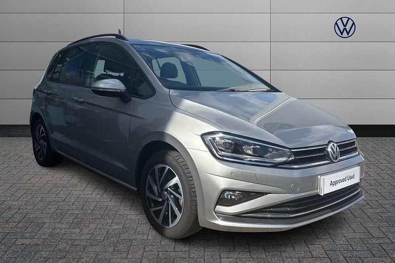 Silver Used 2019 VW Golf Sportsvan Match MPV | £15,200 (Fair price) - Image 1/4