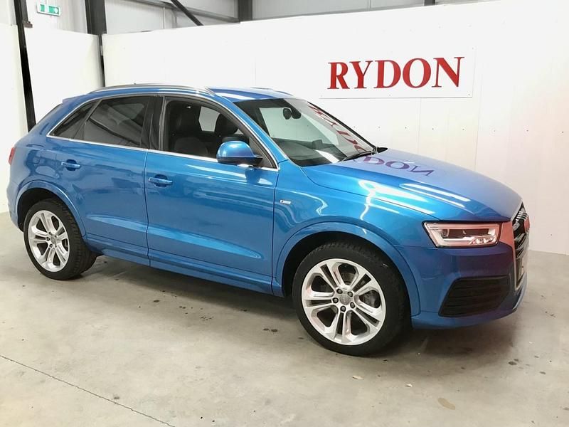 Blue Used 2015 Audi Q3 S-line plus SUV | £11,995 (Fair price) - Image 1/4