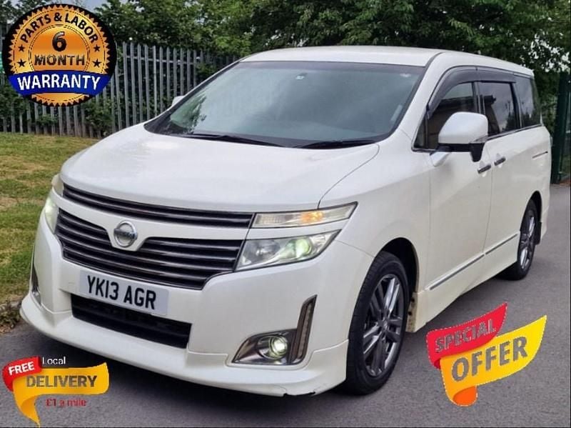 Used Nissan Elgrand 2013 White MPV