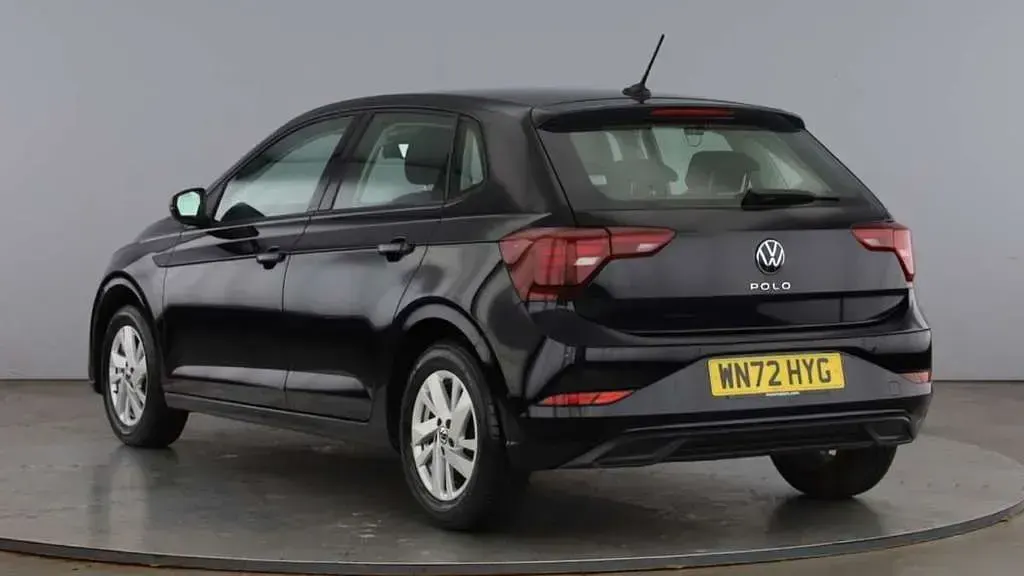 Used VW Polo Life 95 HP (69 kW) 2022 Black Hatchback
