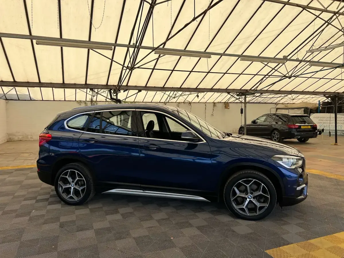 Used BMW X1 xLine 192 HP (141 kW) 2018 Blue SUV