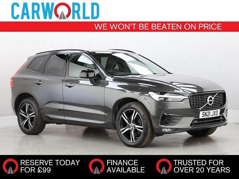 Grey Used 2021 Volvo XC60 R-Design SUV | £22,995 (Good price) - Image 1/3
