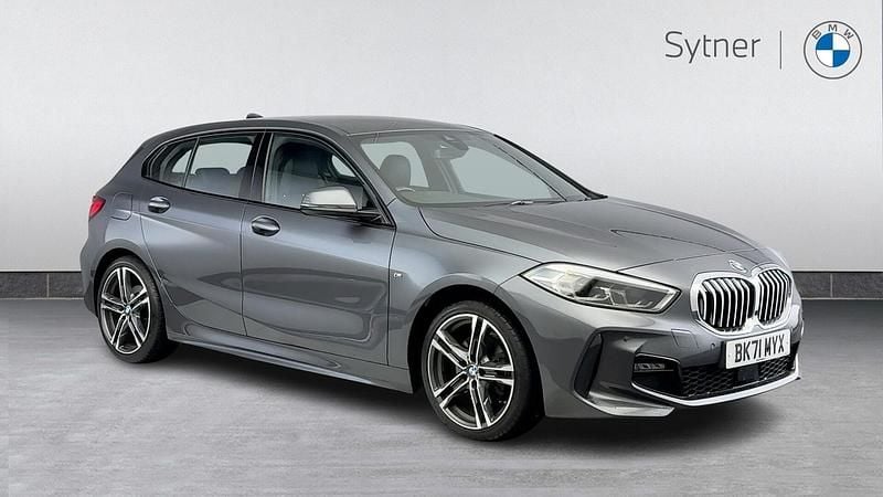 Used BMW 118 M Sport 134 HP (98 kW) 2021 Grey Hatchback