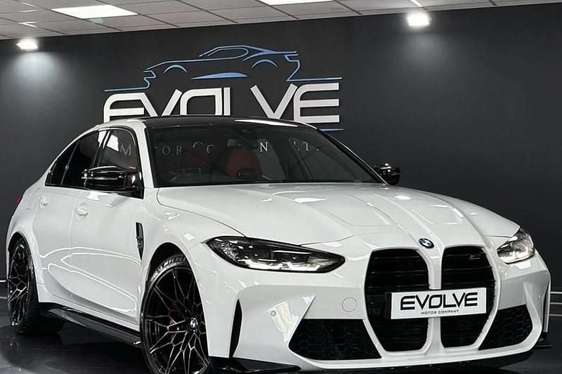 White Used 2022 BMW M3 Competition Edition Sedan | £53,995 (Super price) - Image 1/1