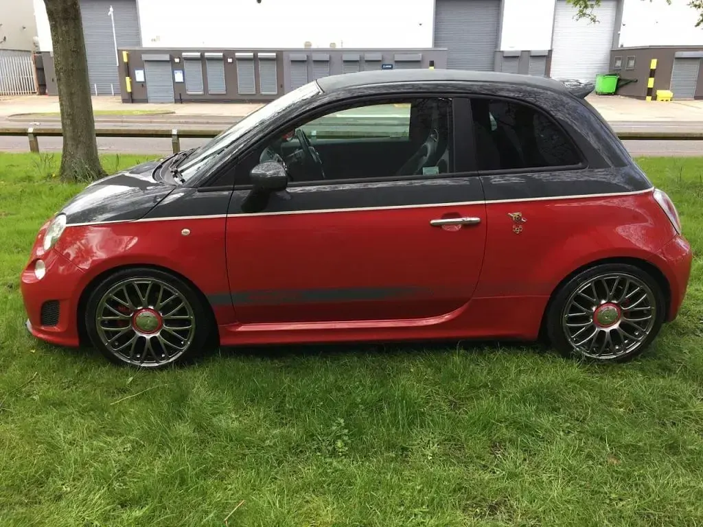 Used Abarth 595 Turismo 160 HP (117 kW) 2014 Grey/red Cabriolet