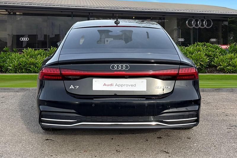 Used Audi A7 S-Line 204 HP (150 kW) 2020 Black Sedan