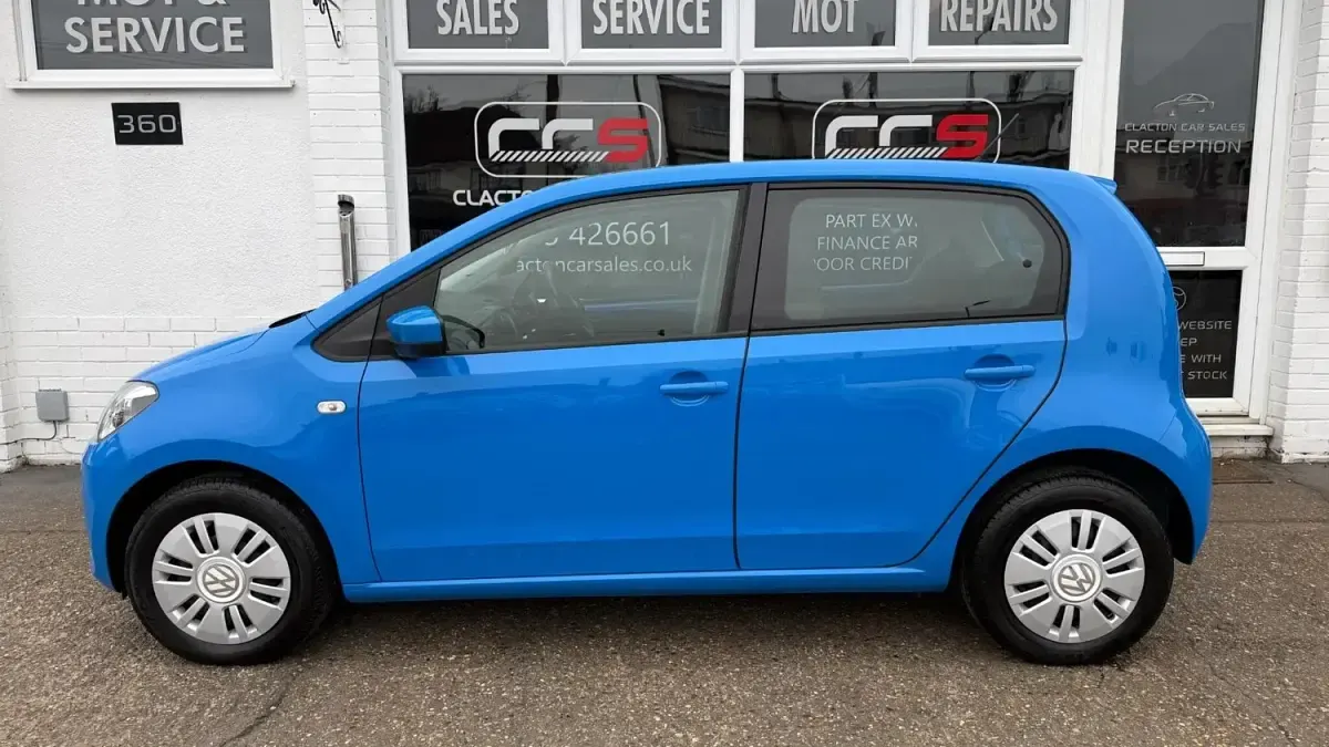 Używany VW up! move up! 60 KM (44 kW) 2015 Niebieski Hatchback