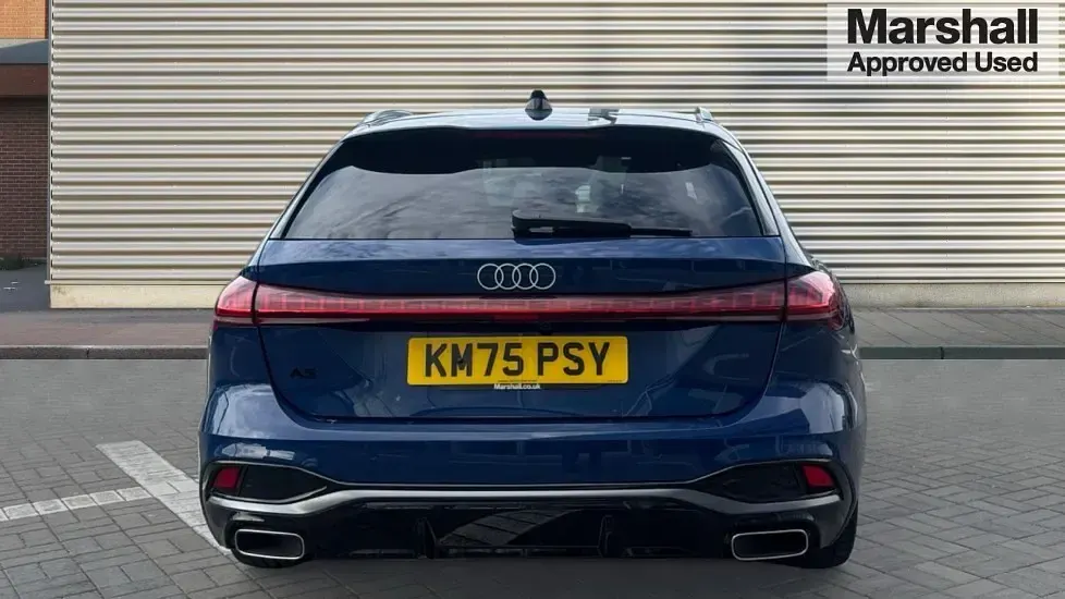 Used Audi A5 Sportback S-Line 204 HP (150 kW) 2025 Blue Hatchback