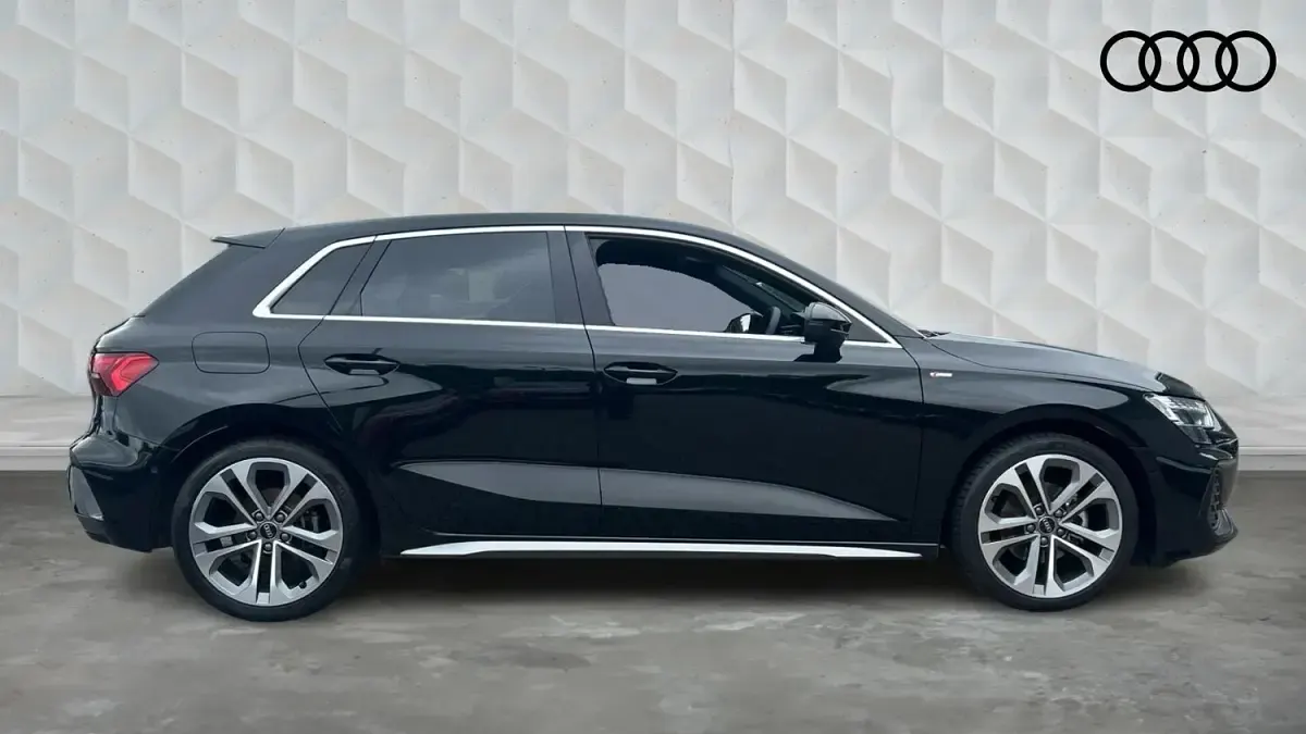 Used Audi A3 Sportback S-Line 2025 Black Hatchback