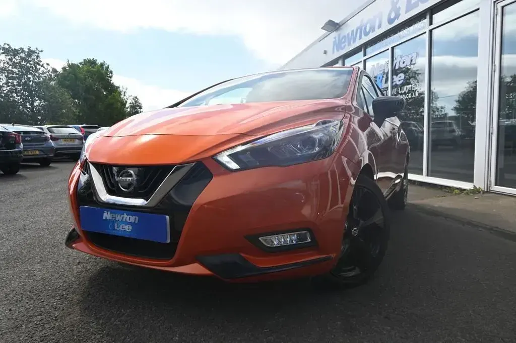 Used Nissan Micra S 92 HP (67 kW) 2022 Orange Hatchback