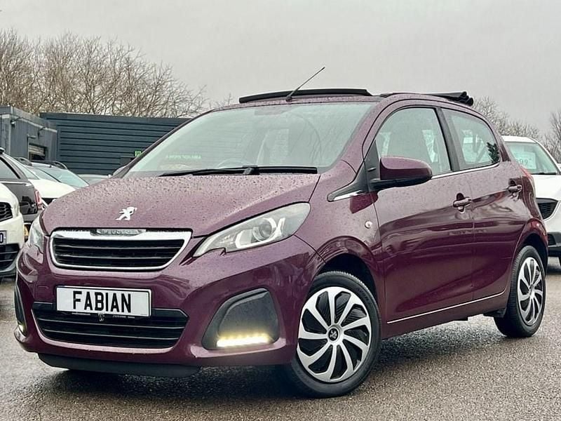 Black Used 2015 Peugeot 108 Allure Hatchback | £4,491 (A bit pricey) - Image 1/4