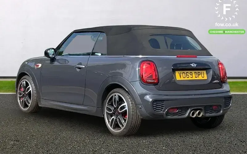 Used Mini John Cooper Works Cabriolet 231 HP (169 kW) 2018 Grey Cabriolet