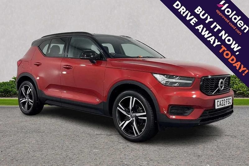 Red Used 2022 Volvo XC40 R-Design SUV | £27,490 (Fair price) - Image 1/4