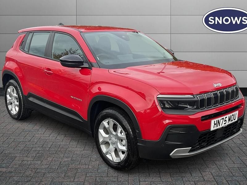 Red New 2025 Jeep Avenger Altitude SUV | £19,990 (Fair price) - Image 1/4