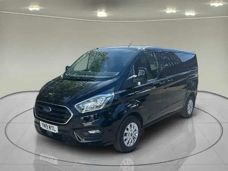 Used Ford Transit Custom Limited 130 HP (95 kW) 2019 Black Van