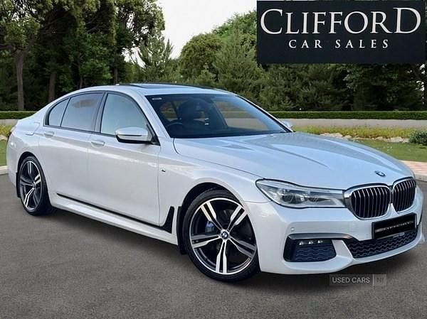 White Used 2016 BMW 730 M Sport Sedan | £18,995 (A bit pricey) - Image 1/4