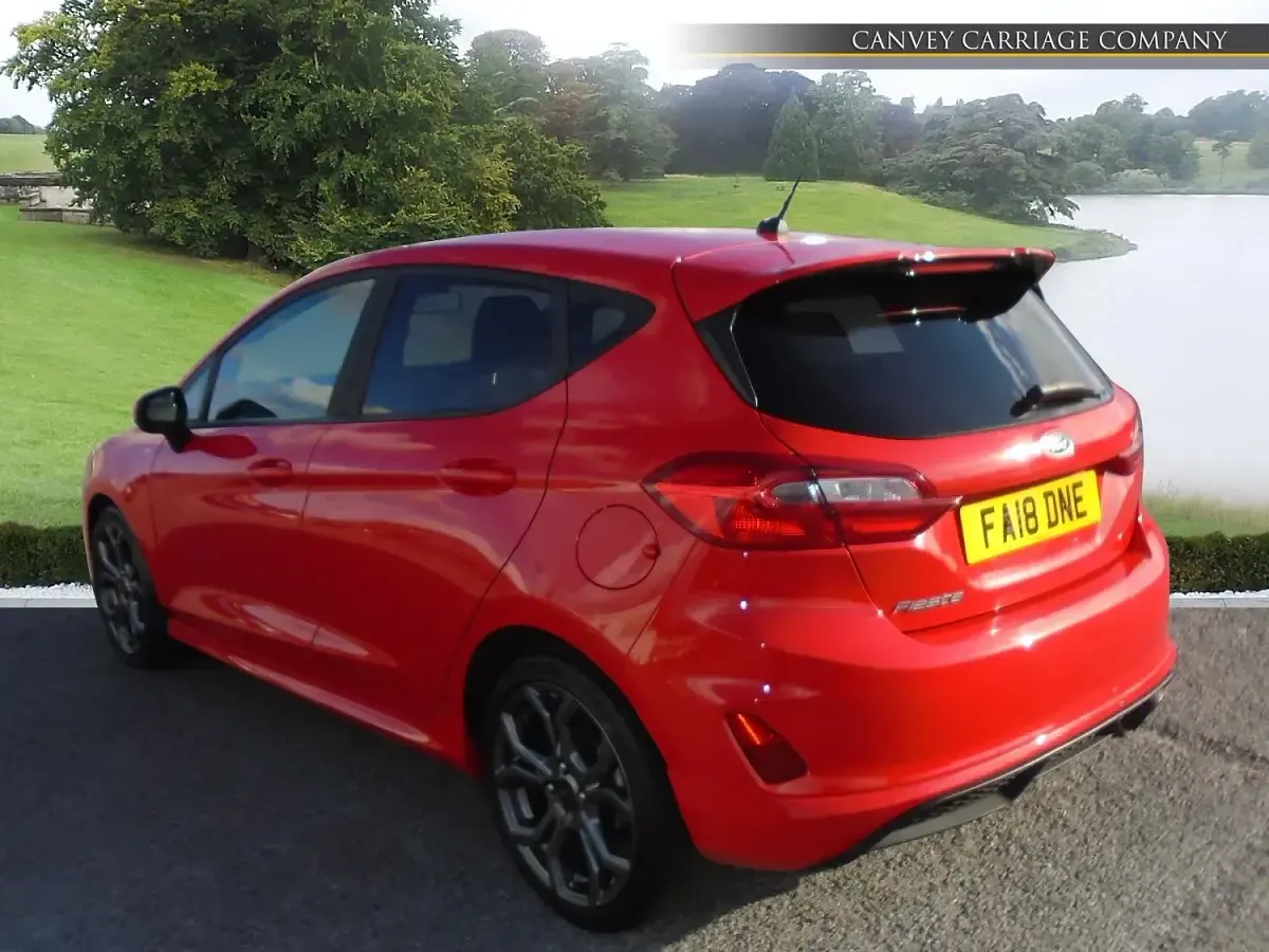Used Ford Fiesta ST-Line 140 HP (102 kW) 2018 Red Hatchback