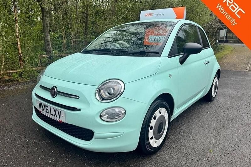 Used Fiat 500 Pop 69 HP (50 kW) 2016 Green Hatchback