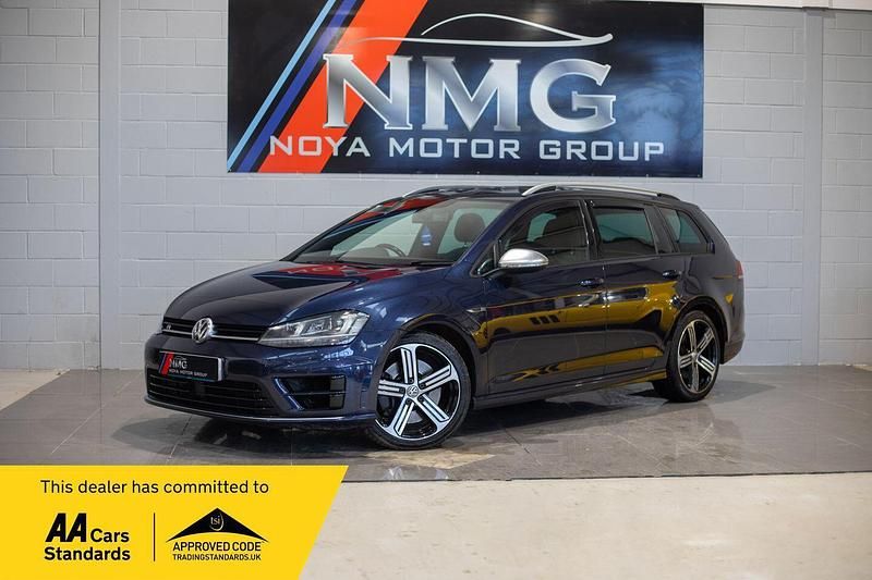 Blue Used 2016 VW Golf VII R Estate | £13,999 (Fair price) - Image 1/4