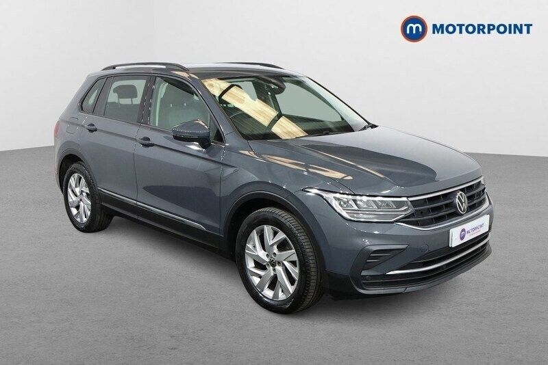 Grey Used 2022 VW Tiguan Life SUV | £17,999 (Good price) - Image 1/4